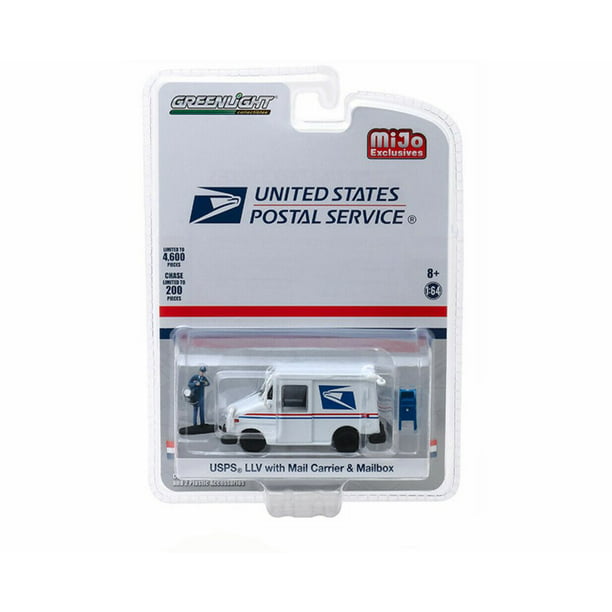 29888 for sale online Greenlight 1:64 USPS LLV Long-Life Postal Delivery Vehicle with Mailbox